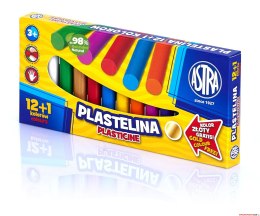 Plastelina Astra 13 kolorów - 12+1 kolor gratis, 303115007