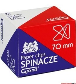 Spinacz krzyĹĽowy 1 duĹĽy 70mm w op.12szt.