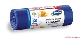 Worki na Ĺ›mieci z uszami wytrzymaĹ‚e 60L