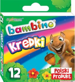 Kredki BAMBINO 12 kol. 0225