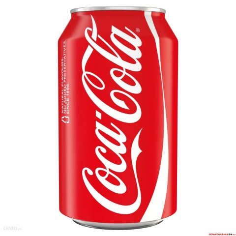 NapĂłj COCA COLA 0.33l PUSZKA