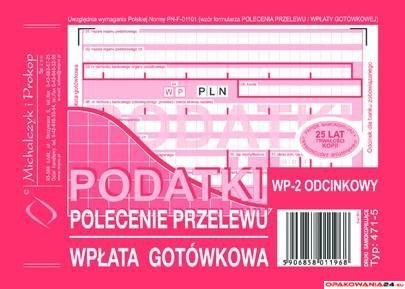 471-5 Podatki Polecenie Przelewu MICHALC